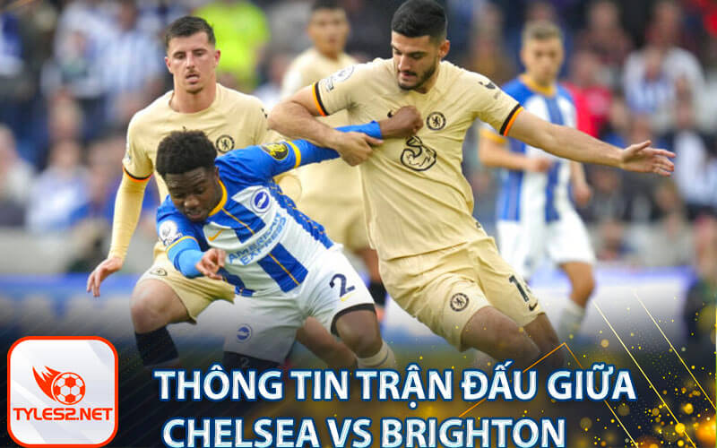 Thông tin trận đấu giữa Chelsea vs Brighton